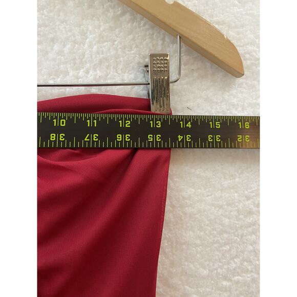 Davids Bridal Formal Pleated Glam Chiffon Maxi Dress Women 2 Prom Wedding Hoco - Picture 3 of 8